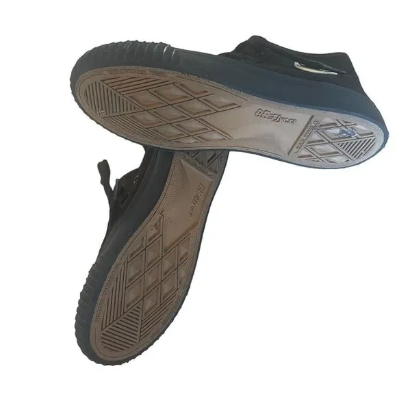 P.F Flyers Black Canvas Sneaker Sandlot Center Hi High Top Shoes Men’s 6 W- 7.5 - Picture 5 of 7